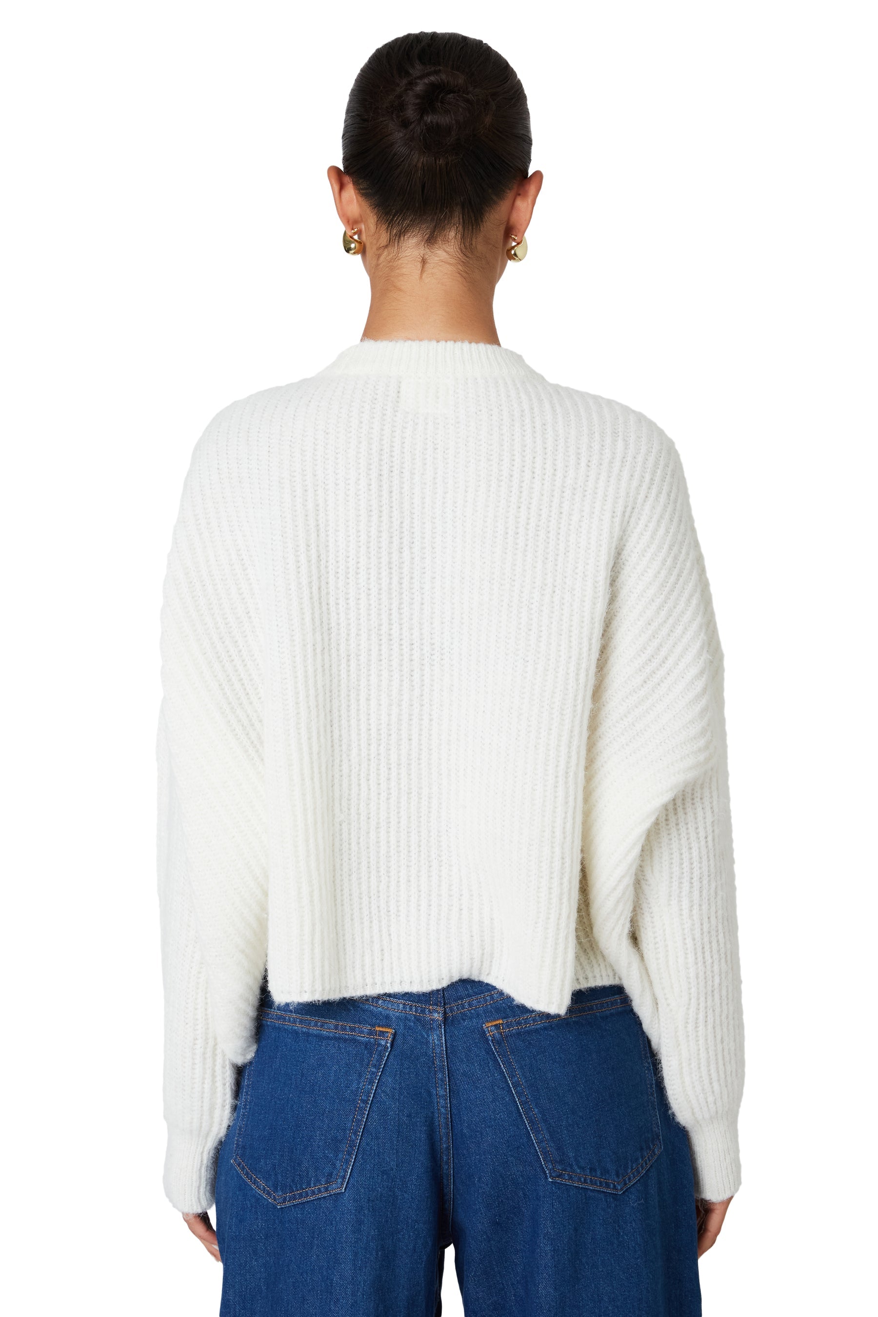 NIA Ariana Sweater White