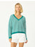 Stitches & Stripes Landry Pullover Teal Combo