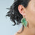 We Dream in Colour Begonia Vintage Earrings