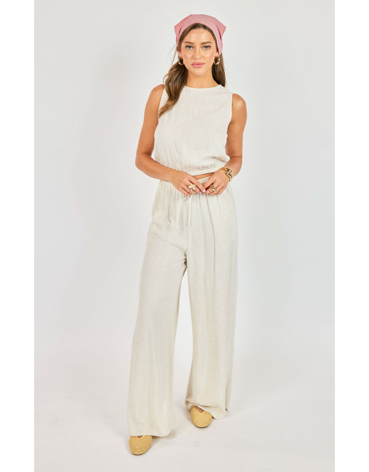 Sadie & Sage Sugarloaf Elastic Hem Top