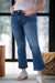 JOE'S JEANS The Callie High Rise Cropped Bootcut in Work in Progress