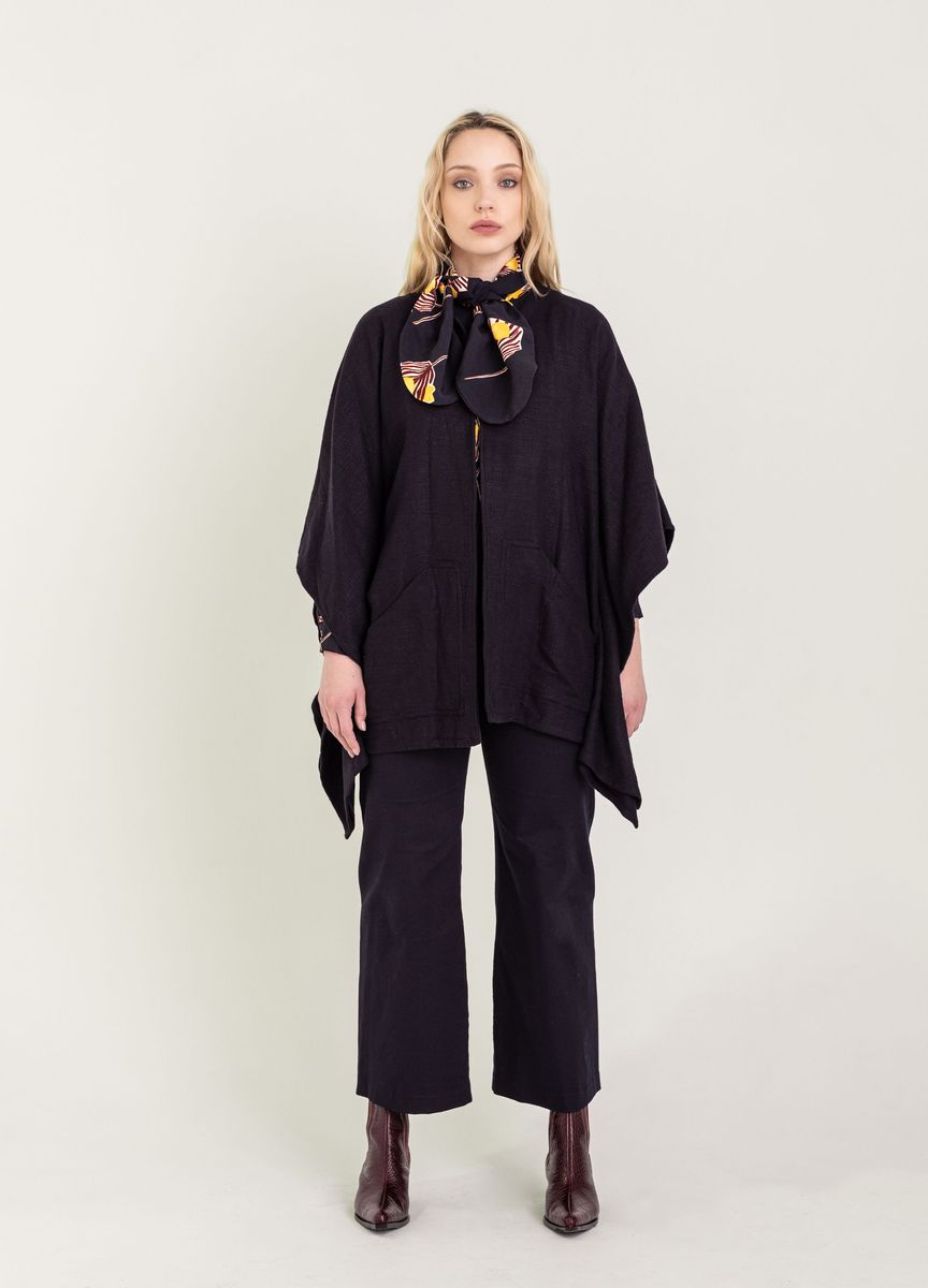 BEL KAZAN Nash Duster in Black