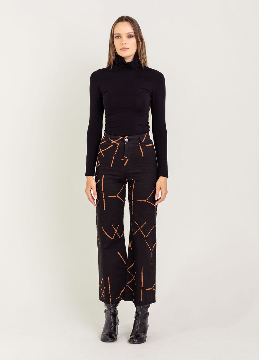 BEL KAZAN Kaya Pant in Black Stix
