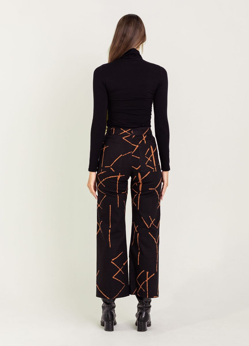 BEL KAZAN Kaya Pant in Black Stix