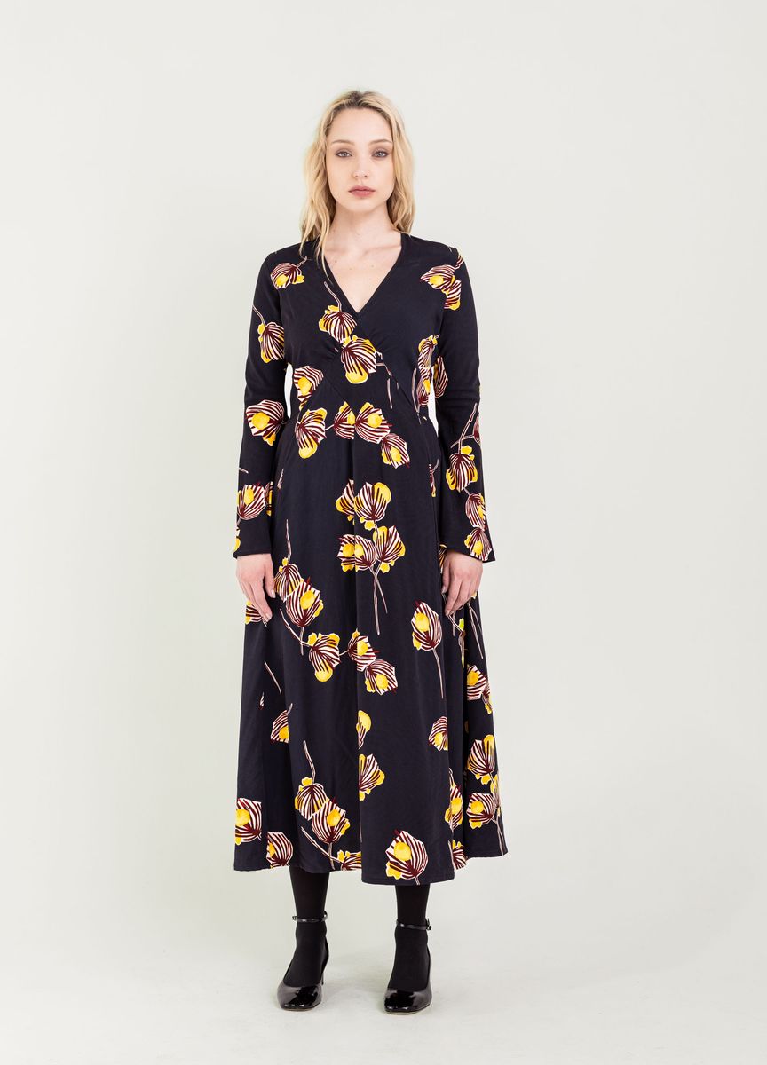 BEL KAZAN Maxine Dress Black Aralia