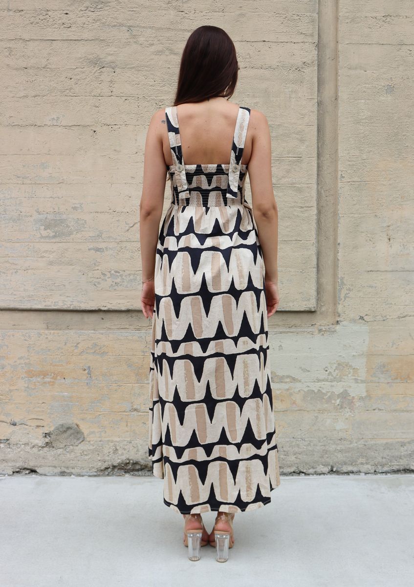 BEL KAZAN Janie Dress in Black Vista