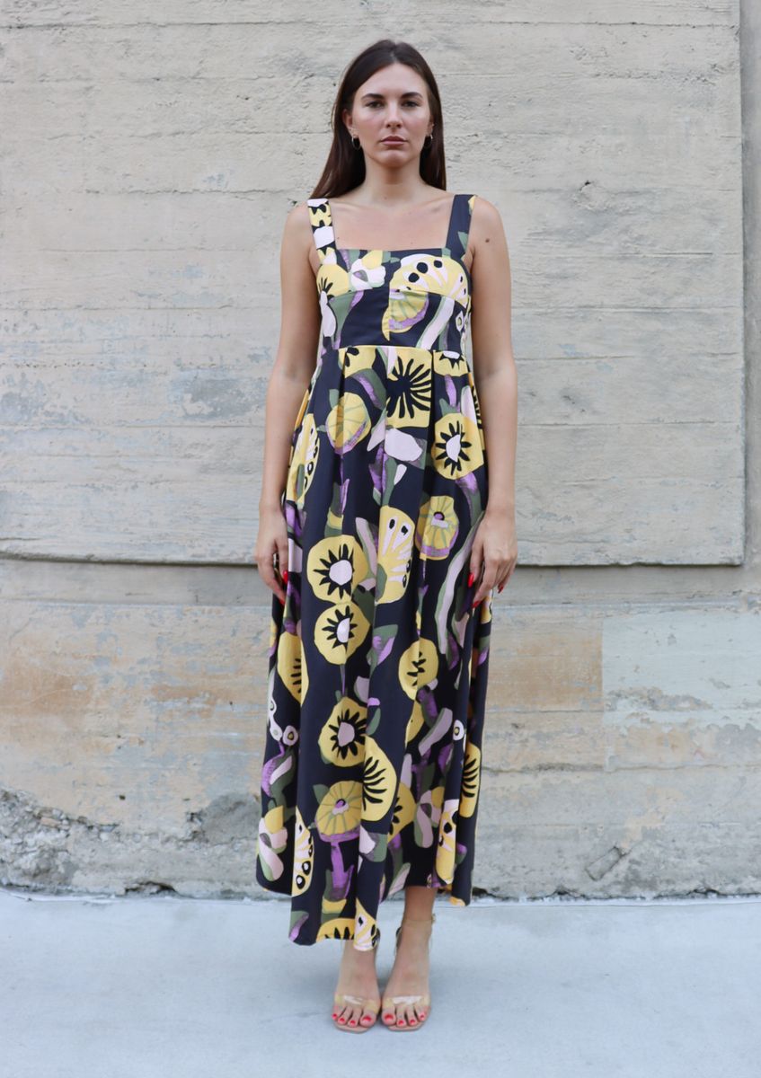 BEL KAZAN Janie Dress in Ash Velora