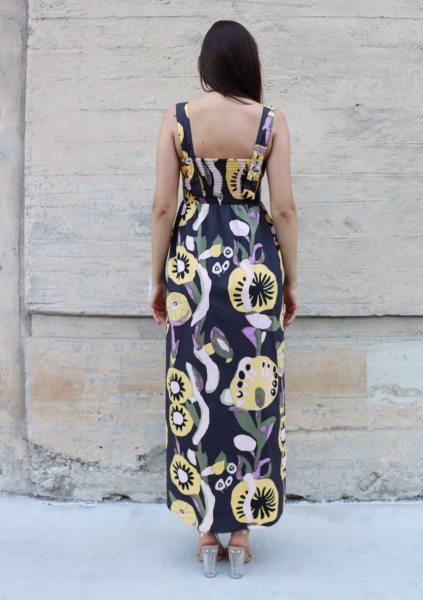 BEL KAZAN Janie Dress in Ash Velora