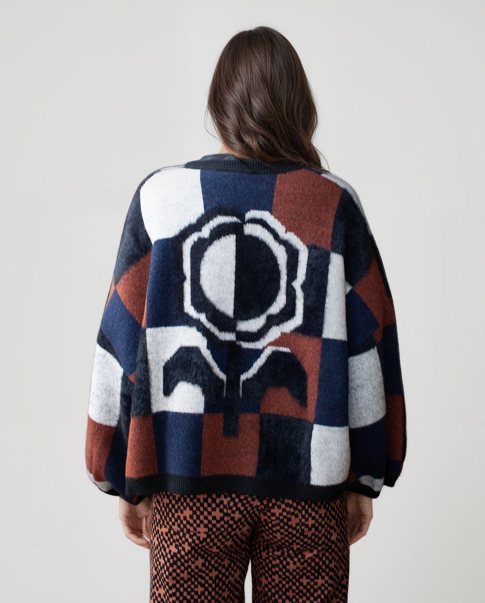 BEL KAZAN Flower Power Cardigan