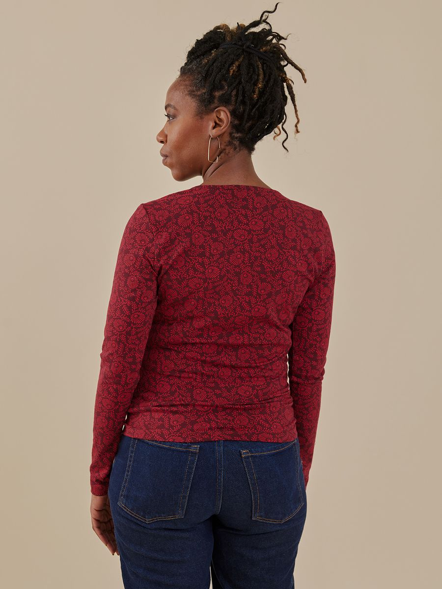 Mata Traders Gilliam Wrap Top