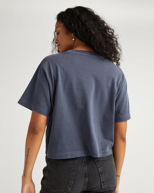 Richer Poorer Relaxed Crop Tee