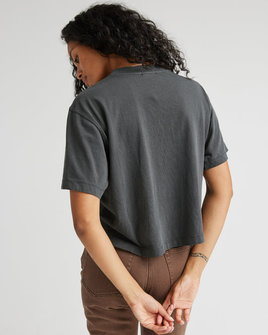 Richer Poorer Relaxed Crop Tee