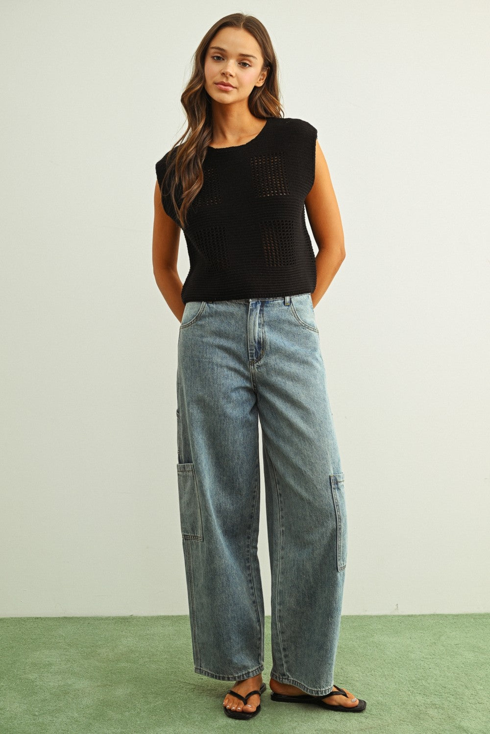 DEON Crochet Crop Top