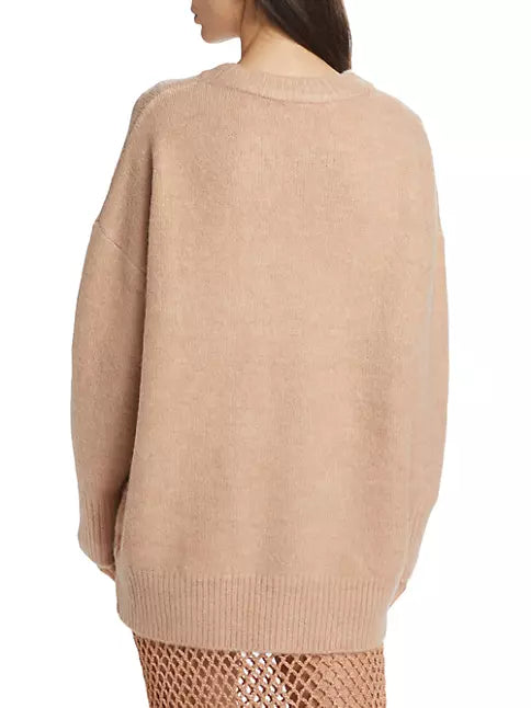Line & Dot Cozy Sweater Tan