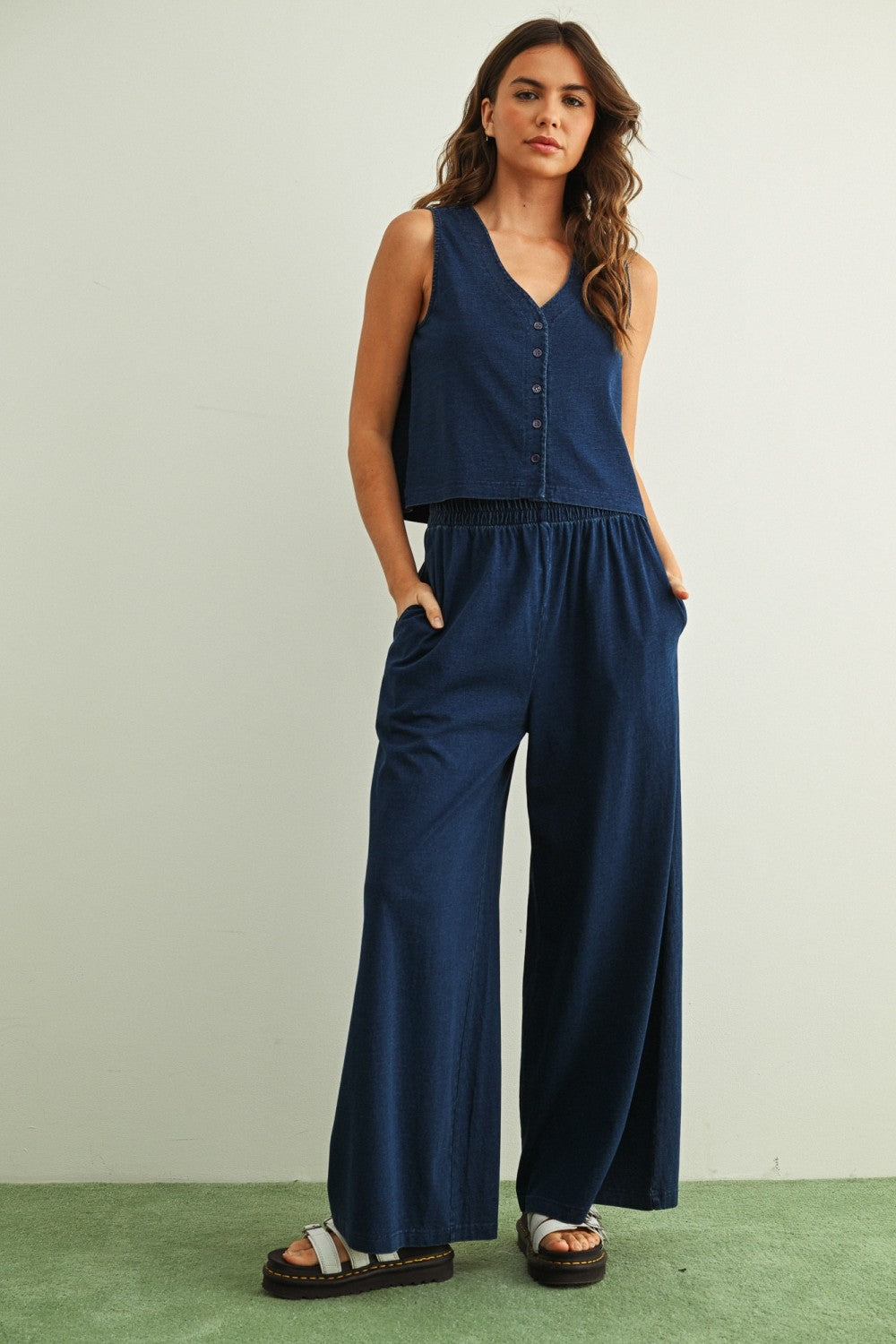 NYLAND Cricket Dye and Wash Knitted Pants