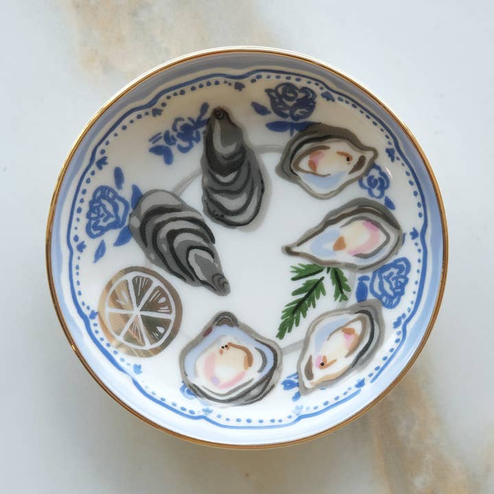 Idlewild Co. Porcelain Trinket Dish