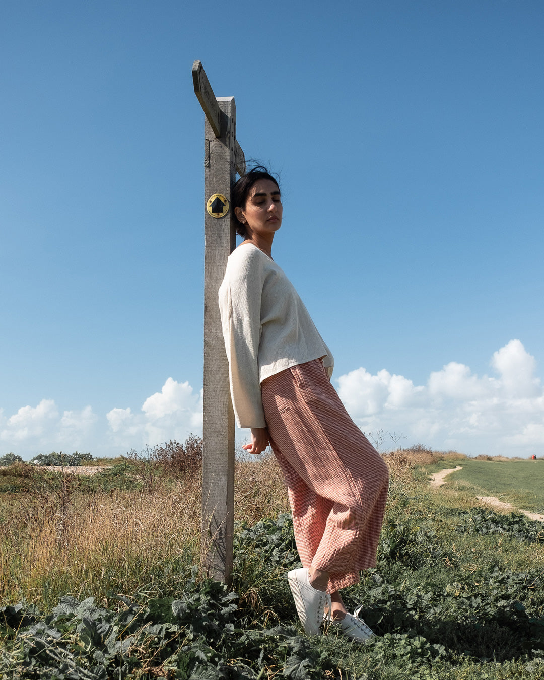 BIBICO Jody Relaxed Jumper in Ecru