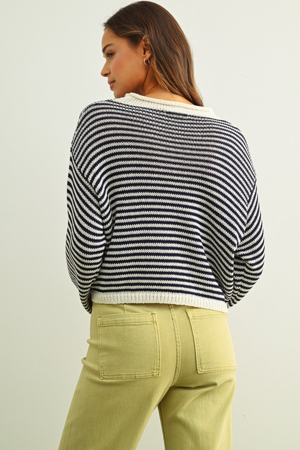 NYLAND Olliemae Striped Knit Cardigan