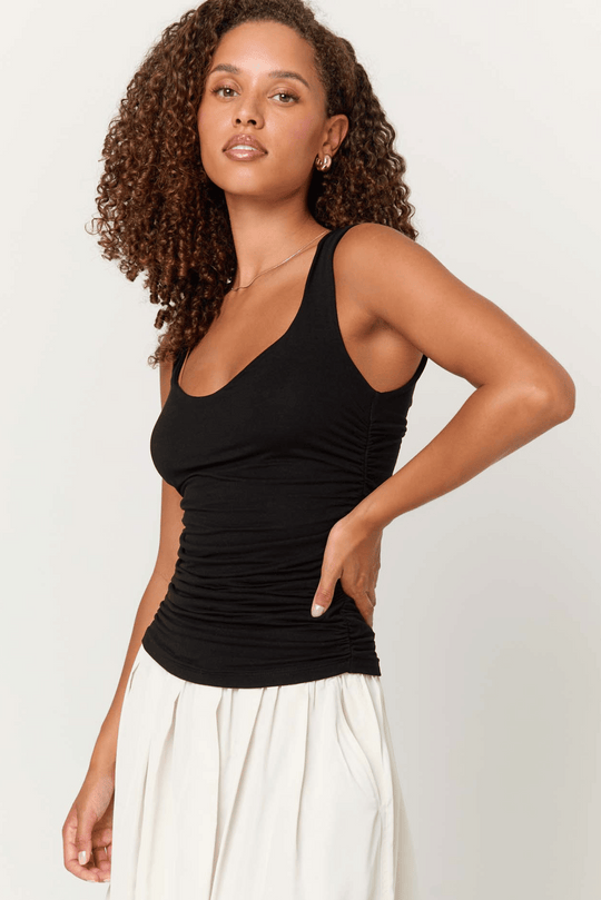 PROJECT SOCIAL T Yulia Sweetheart Neck Seamless Tank