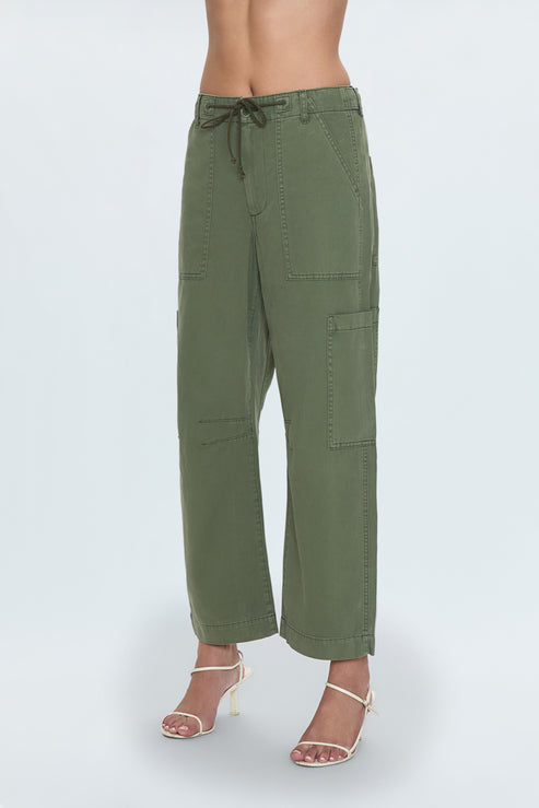 PISTOLA Sabrina Curved Utility Jean in Meadow