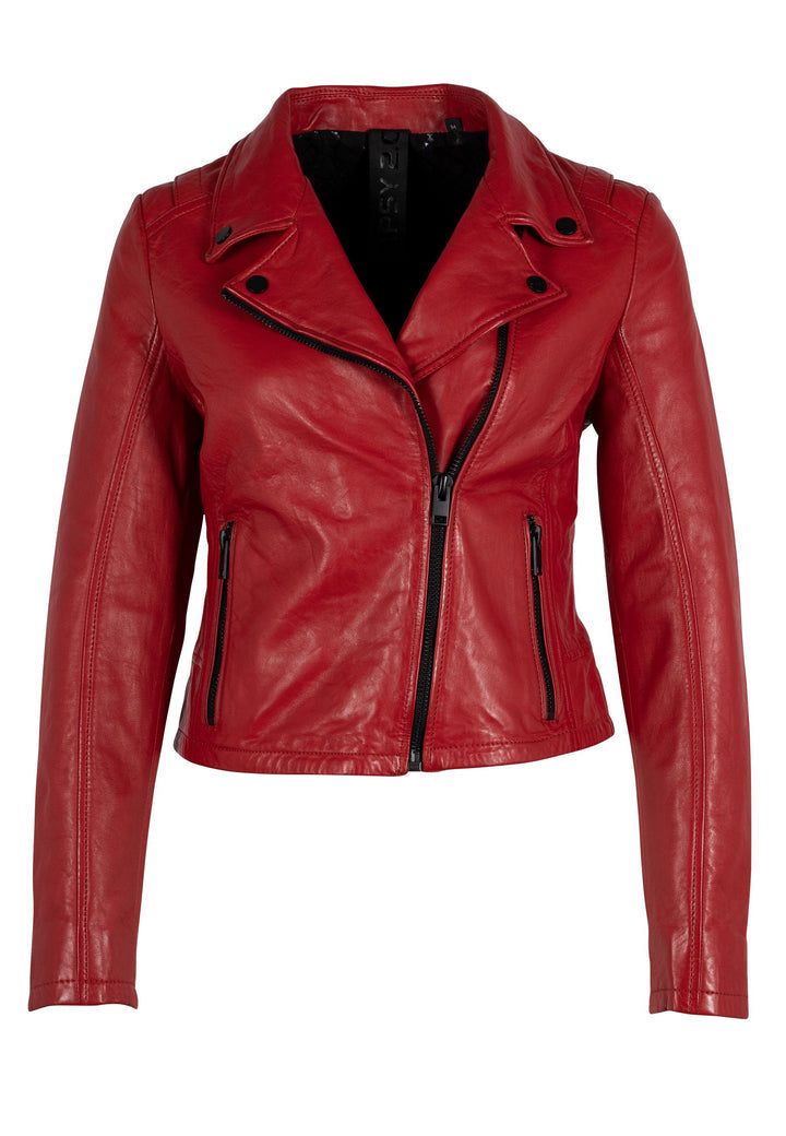 Mauritius Leather Dalina RF Jacket Red
