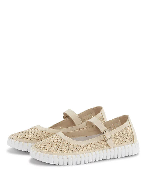 Ilse Jacobsen Tulip 3476 Mary Jane Ballet Flats