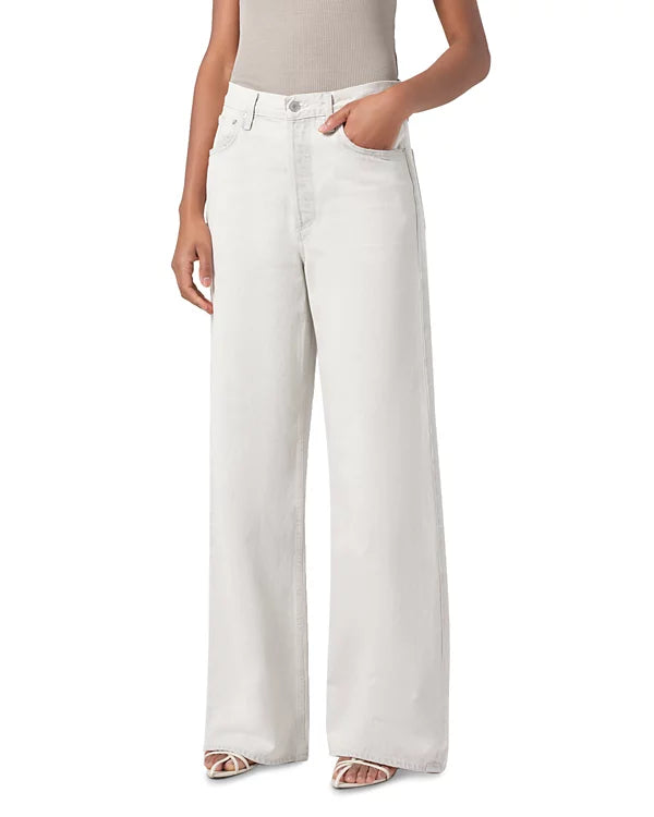 AGOLDE Dame Jean No Cuff in Colina