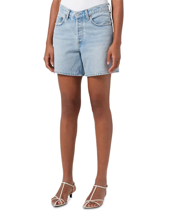 AGOLDE V-Waist Short in Backbeat