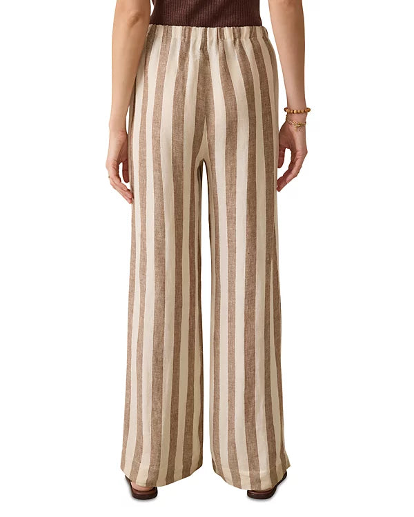 Faherty Palma Linen Drawstring Pant