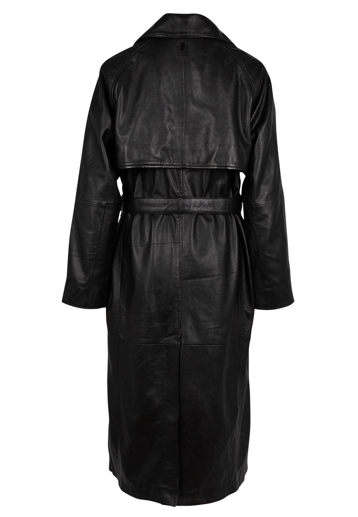 Mauritius Deniz OS Leather Trench Coat