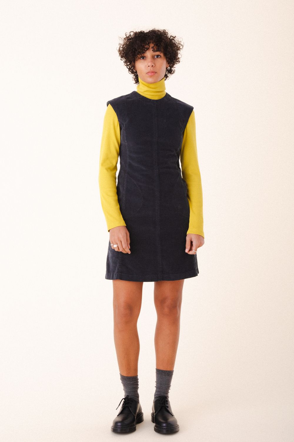 Prairie Underground Feel Form Dress Corduroy