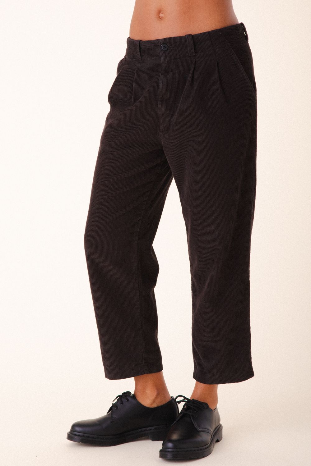 Prairie Underground Double Pleat Cords Brown Out