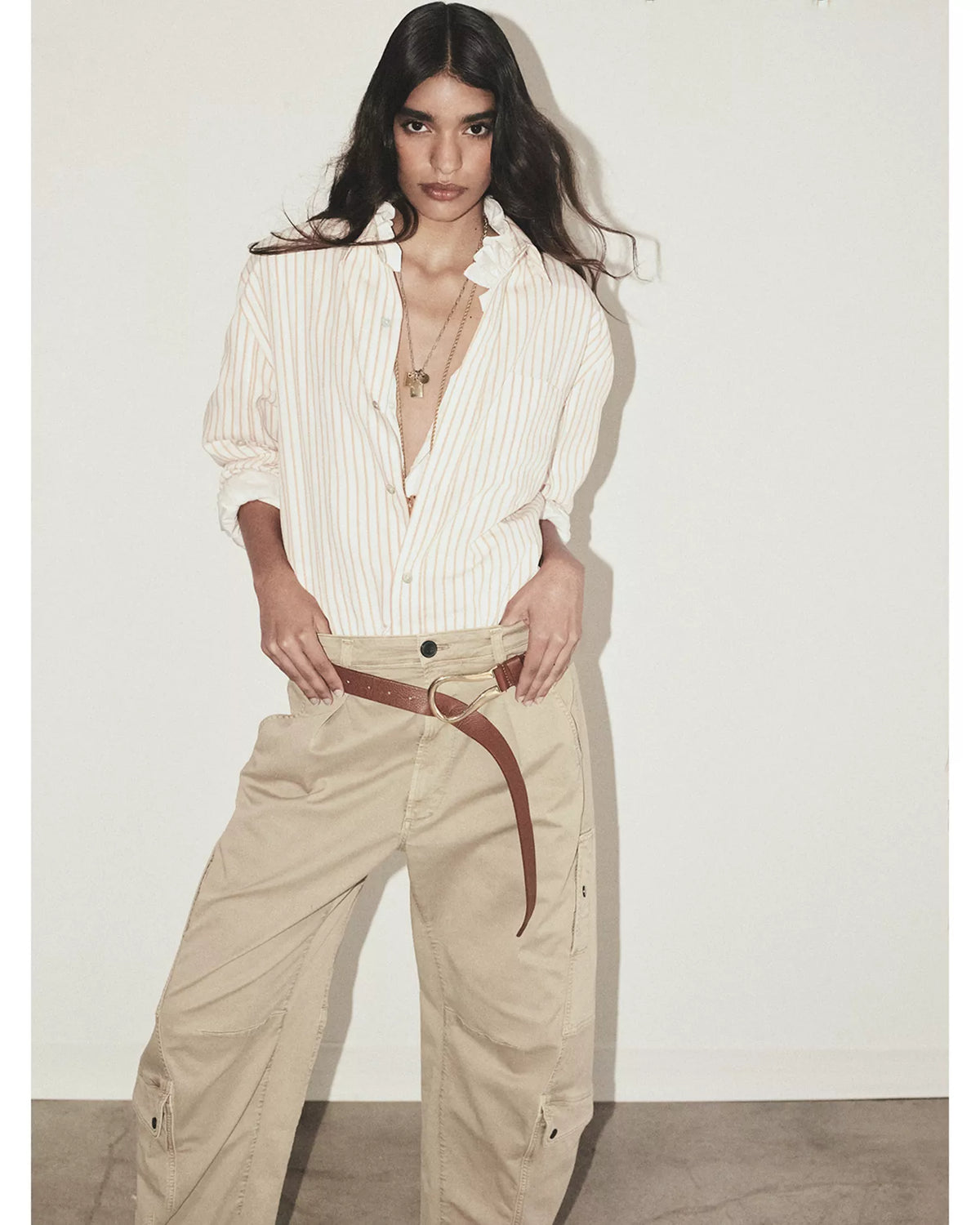 Citizens of Humanity Kayla Shirt in Sherbet Stripe