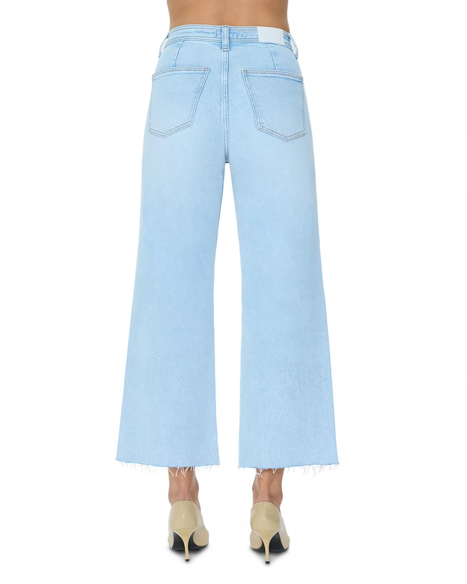 PISTOLA Penny High Rise Wide Leg Crop in Eternal