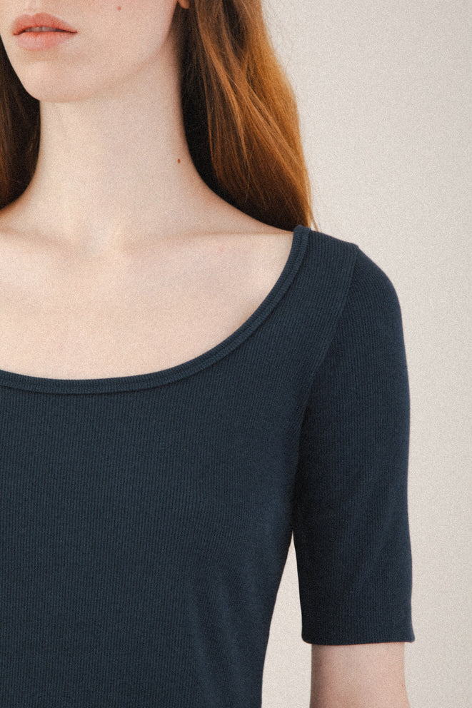 Prairie Underground 1/4 Sleeve Bardot Top