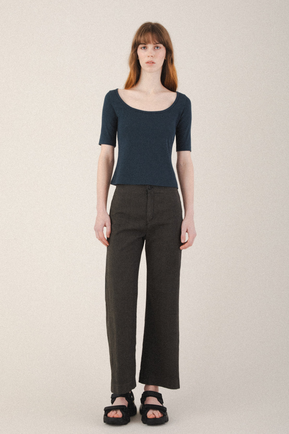 Prairie Underground 1/4 Sleeve Bardot Top