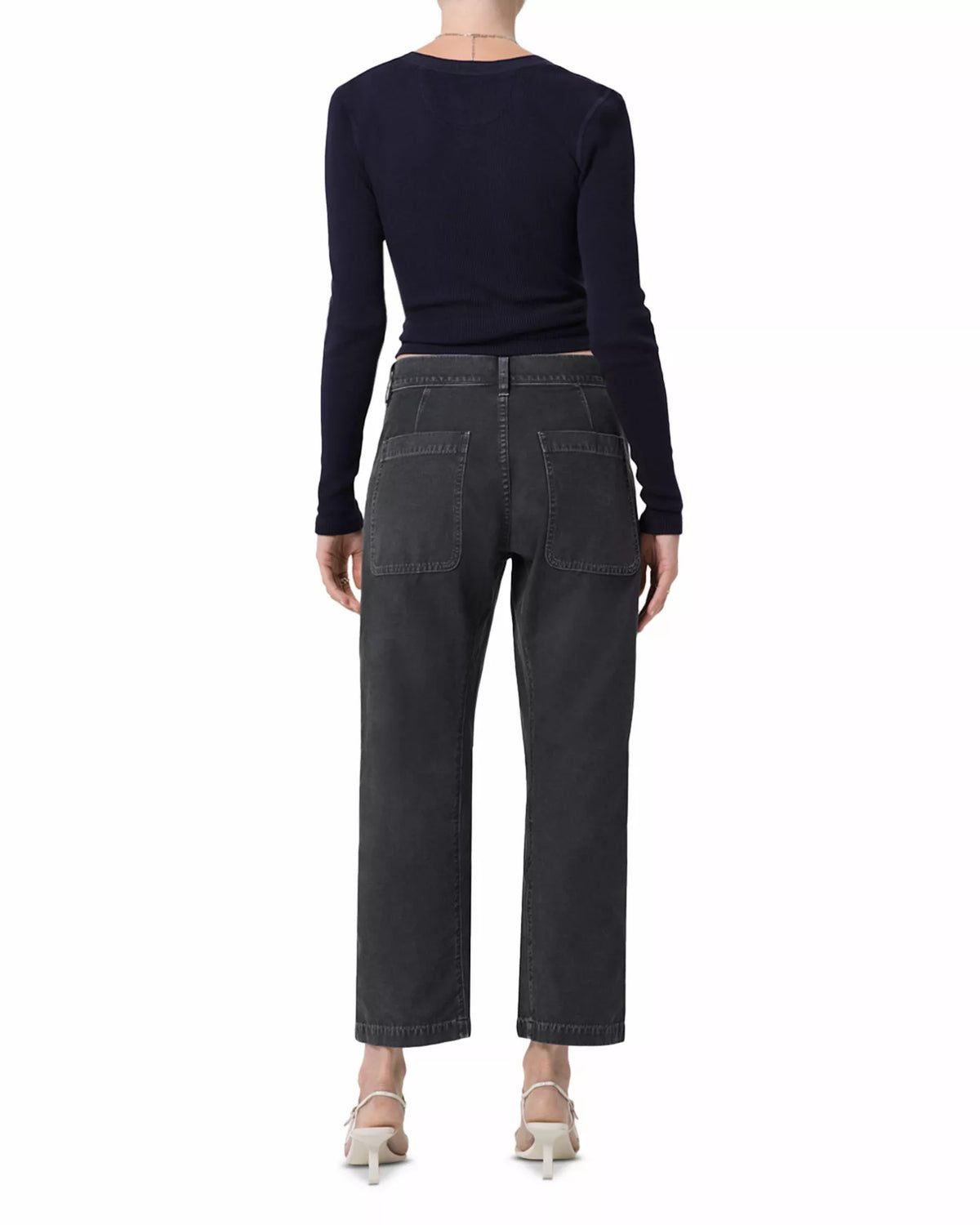 Citizens of Humanity Winslow Utility in Washed Black