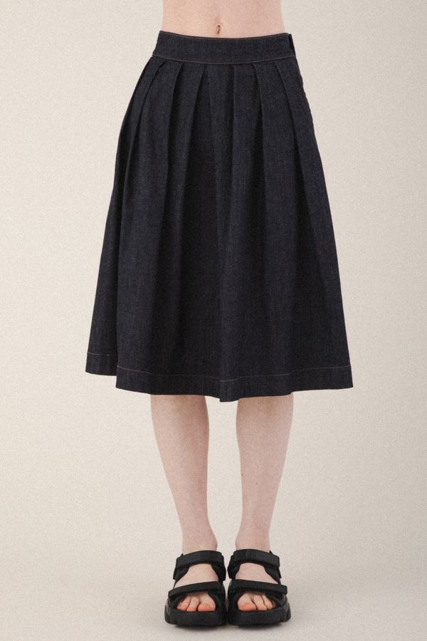 Prairie Underground Day and Night Skirt Denim