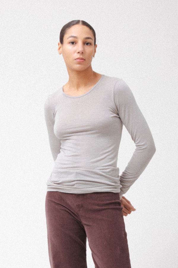Prairie Underground Cashmodal Tee Grey Ray