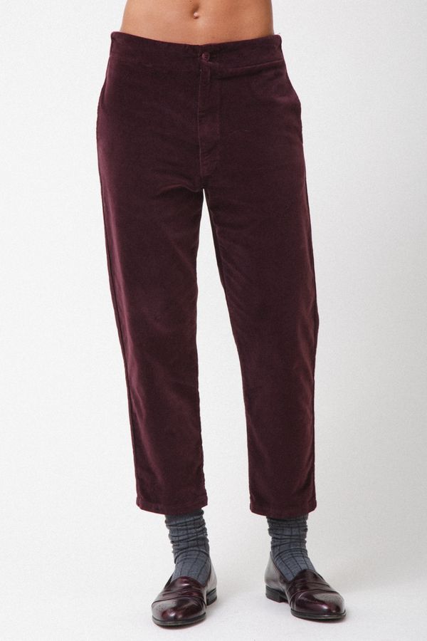 Prairie Underground Nightfall Trouser in Burgundy