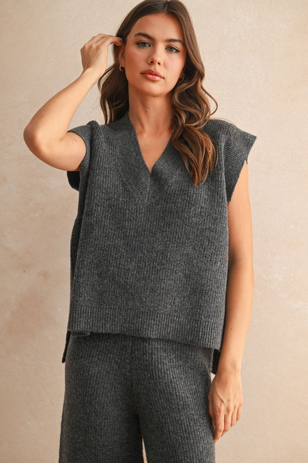 NYLAND Agnes V-Neck Sweater Vest