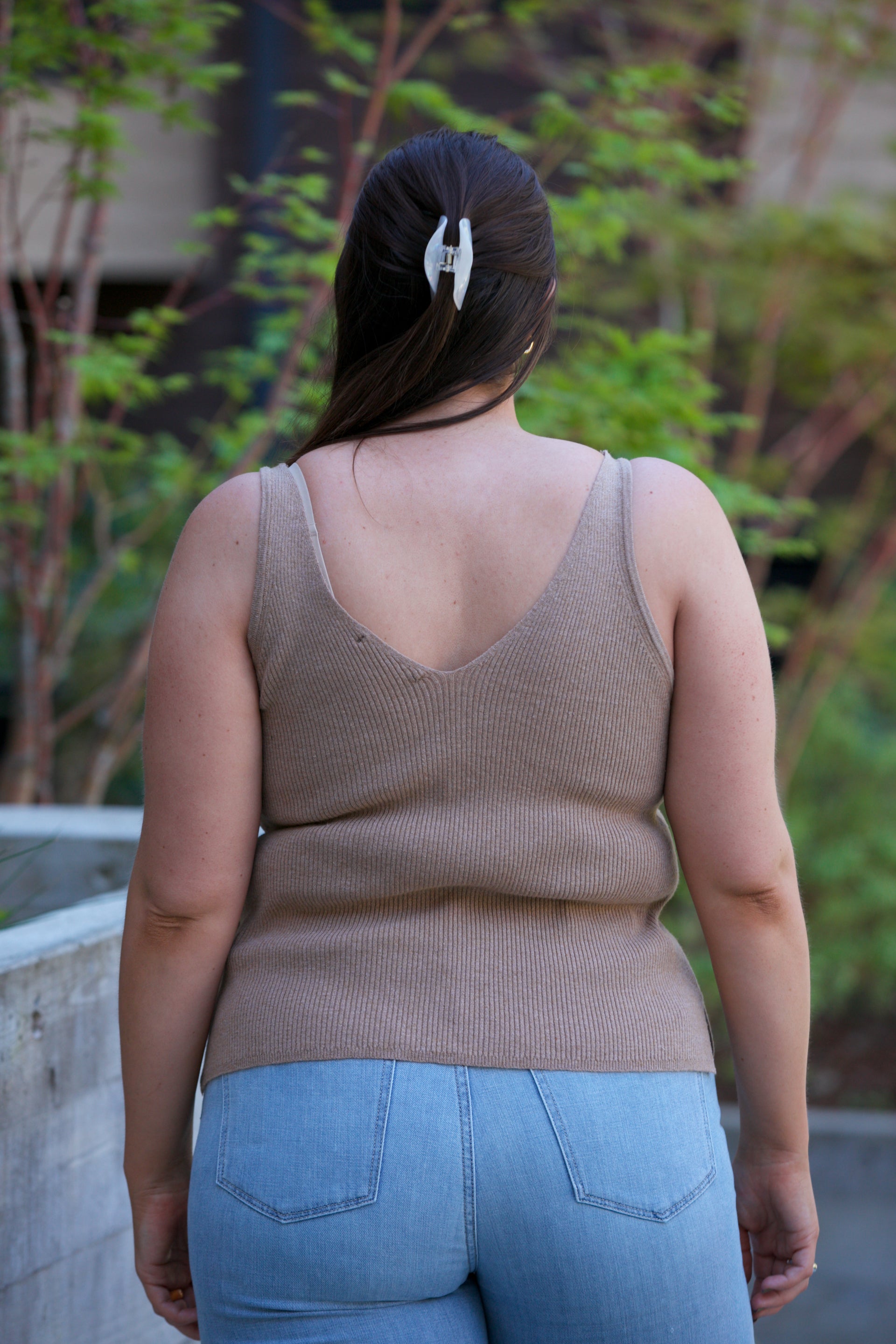 BLACK TAPE Sweater Tank - Adorn