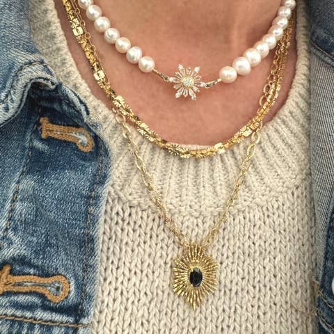 Jessica Matrasko Nicole Tennis Necklace