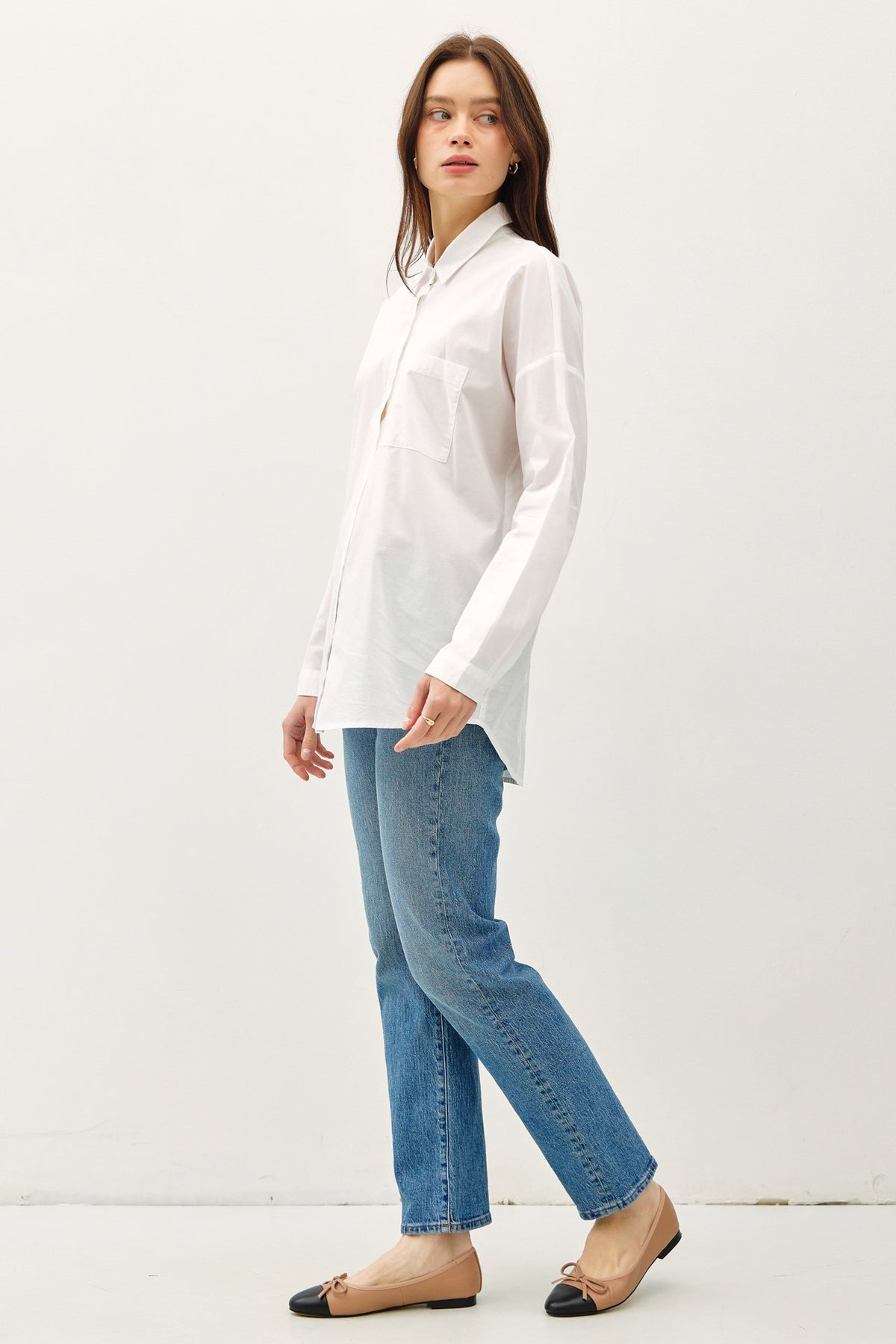 NYLAND Opal Oversized Cotton Shirt