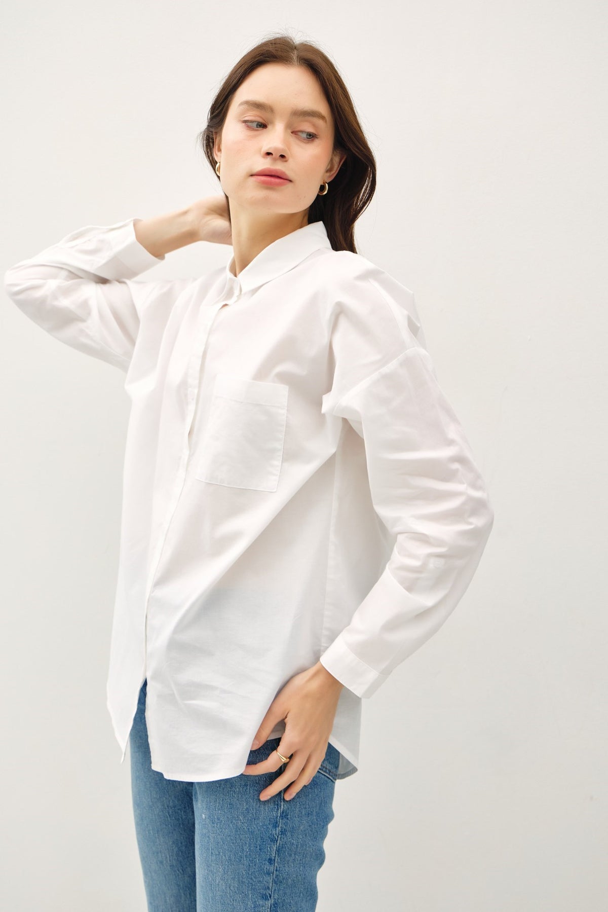 NYLAND Opal Oversized Cotton Shirt