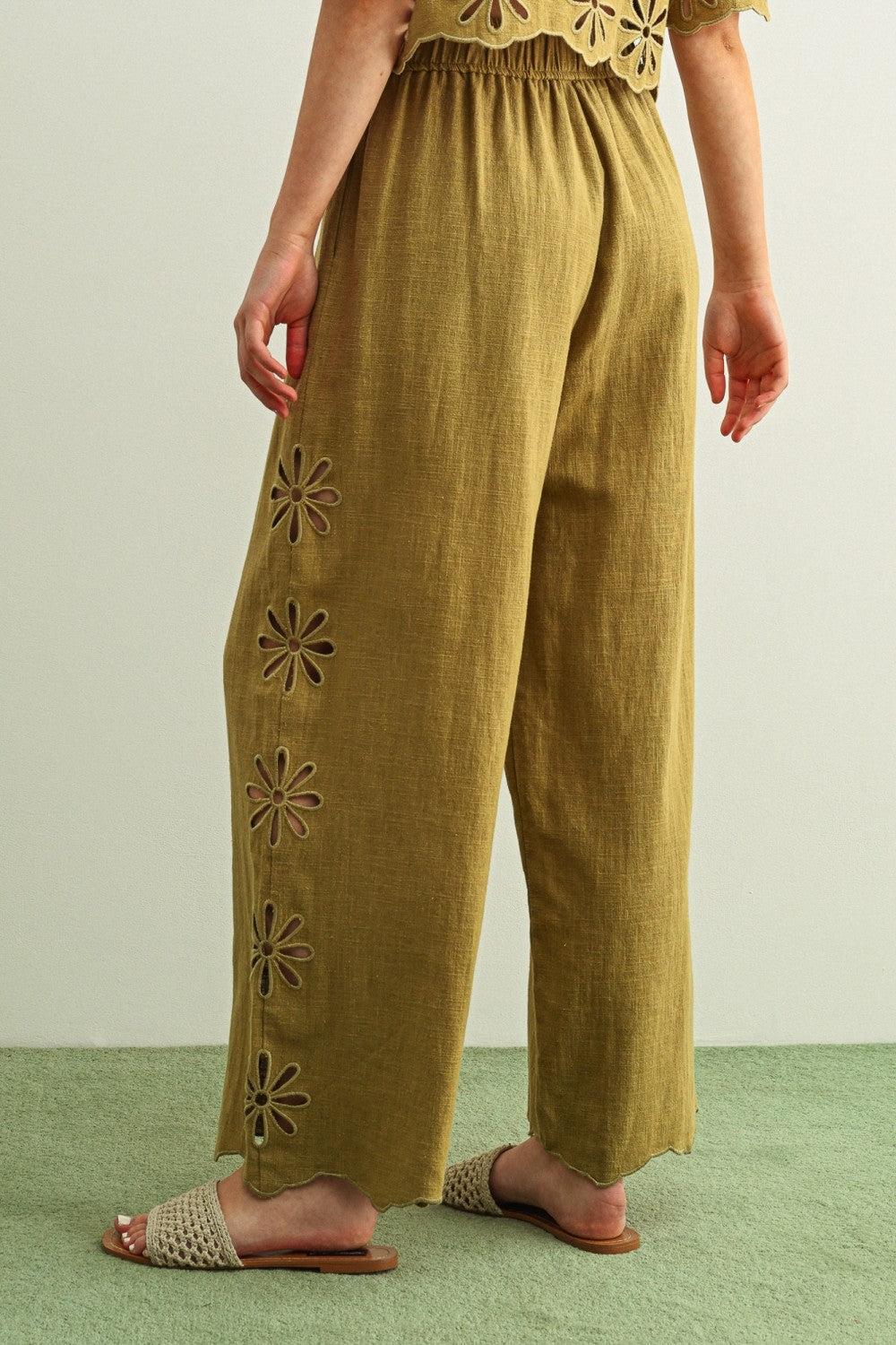 DEON Scalloped Easy Pants