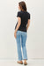 NYLAND Niala Classic V-Neck SS Slim Tee Dark Charcoal