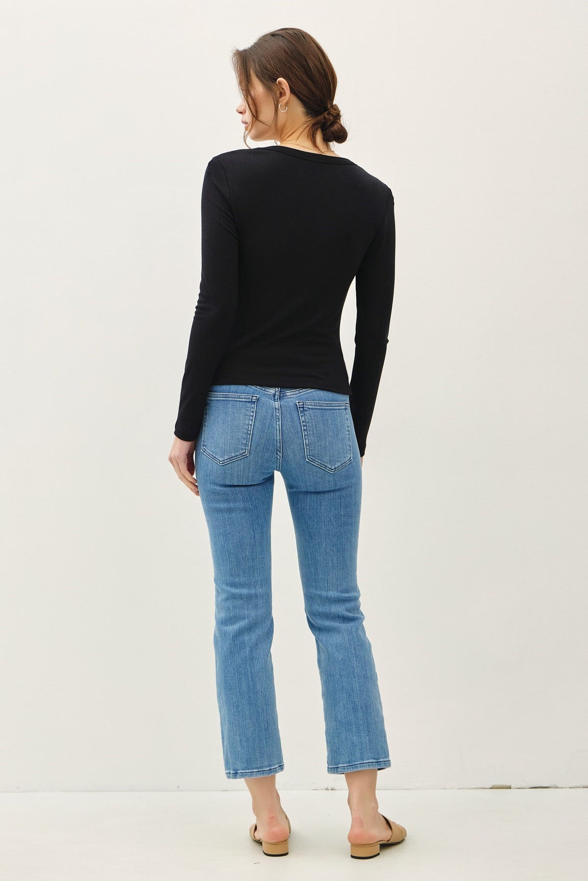 NYLAND Bridget Soft L/S Scoop Neck Tee