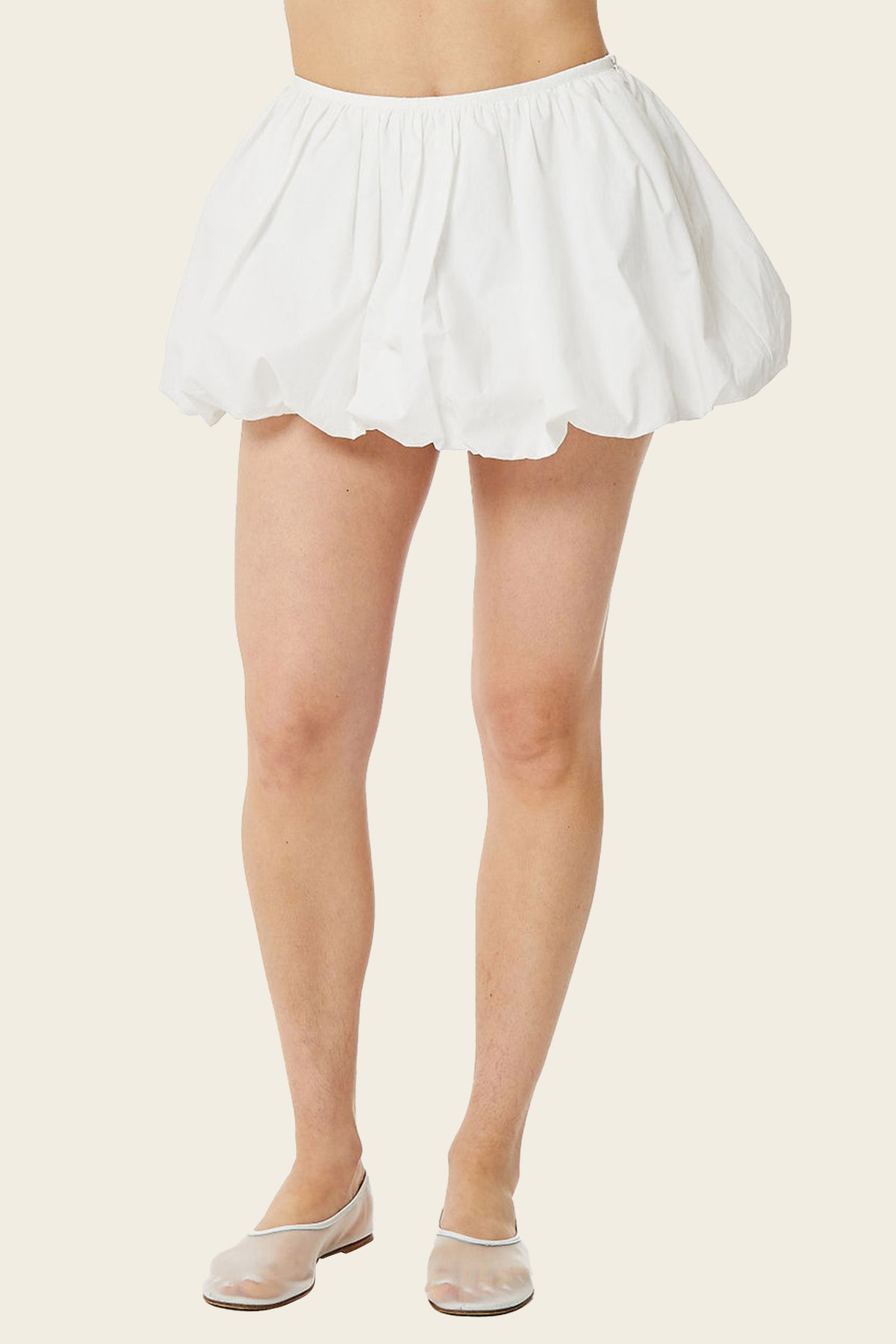 Find Me Now Cloud Poplin Mini Skirt