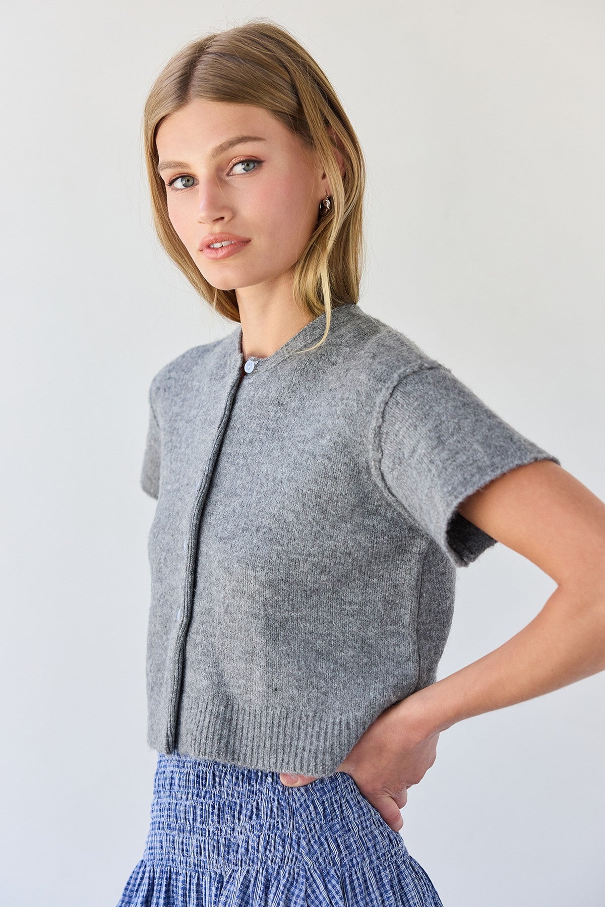 DEON Soft SS Knit Cardigan
